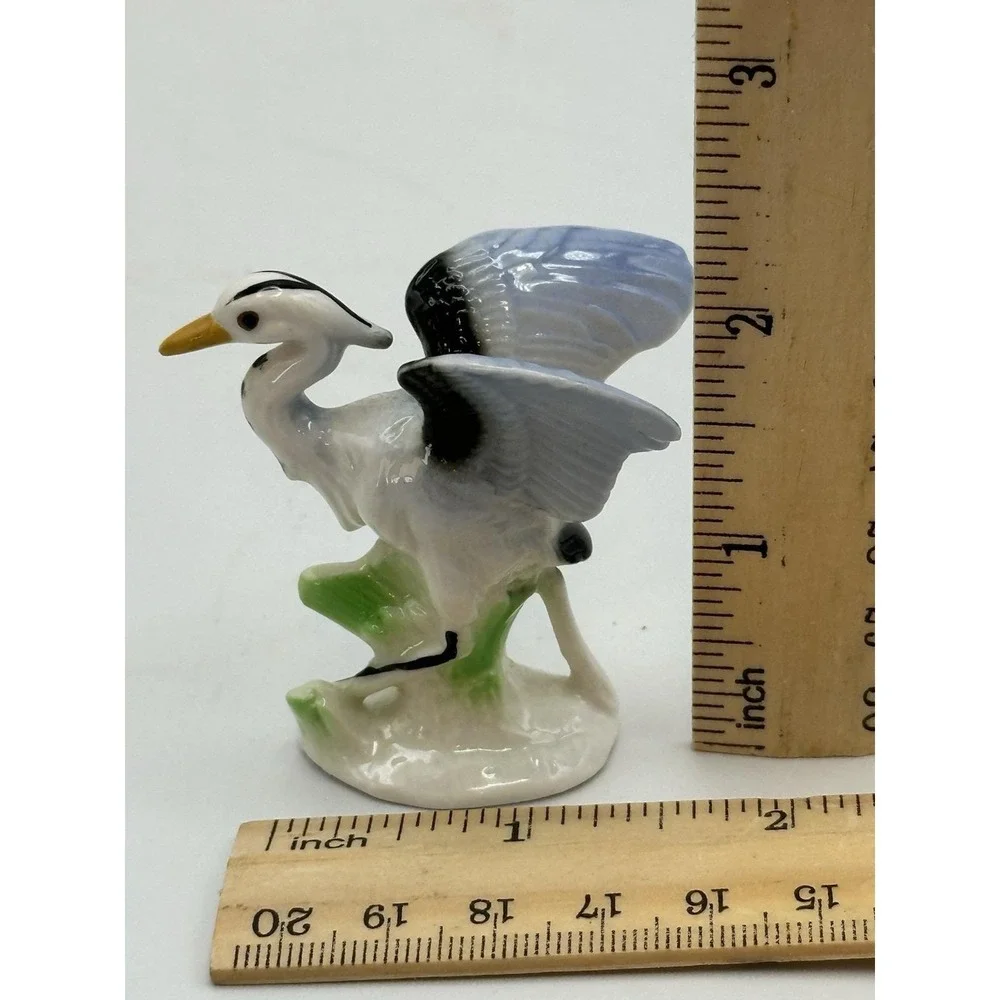Vintage‎ Sanyo Bone China Bird Figurine Japan Mid Century
